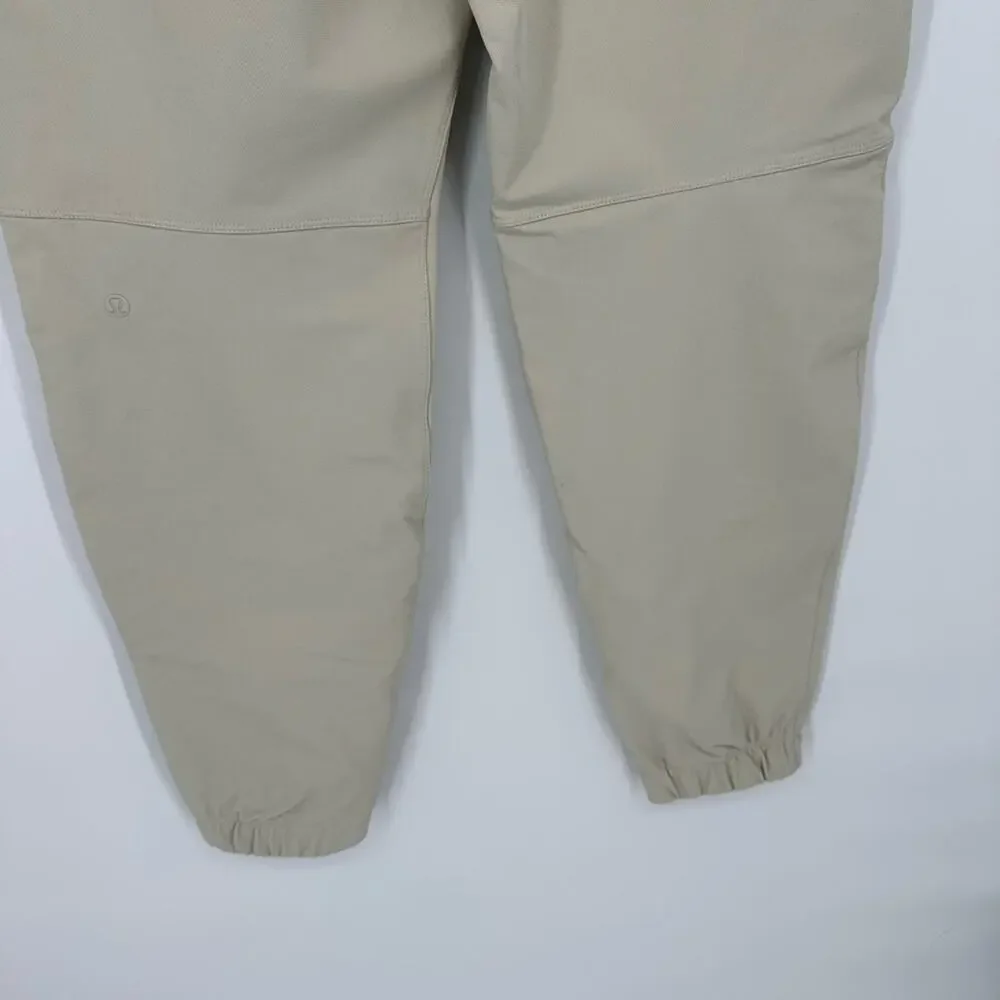 Lululemon ABC Jogger *DWR Natural Ivory Men’s Joggers Size Large Casual